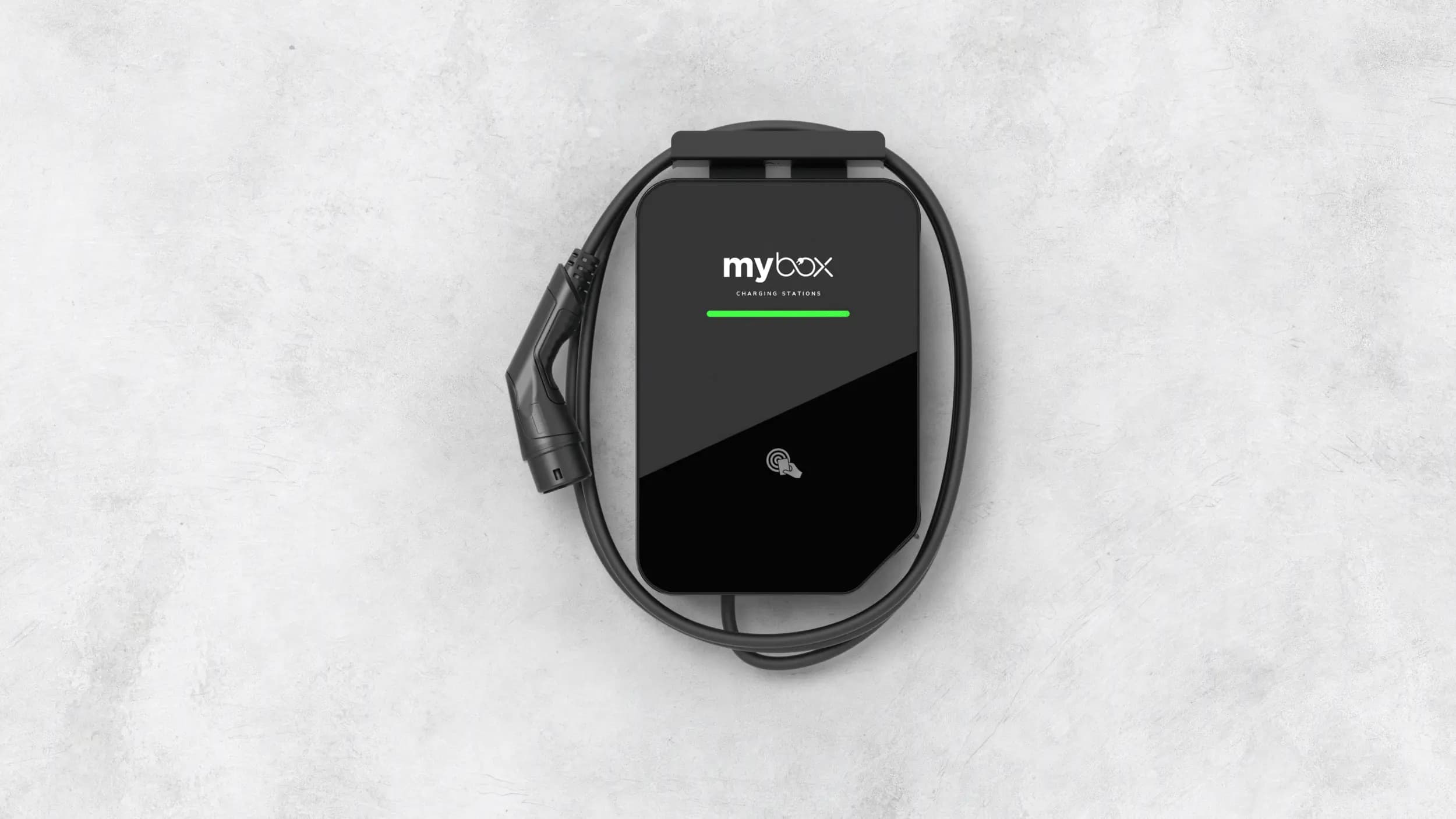 Obere Halterung MyBox Plus aus lackiertem Edelstahl